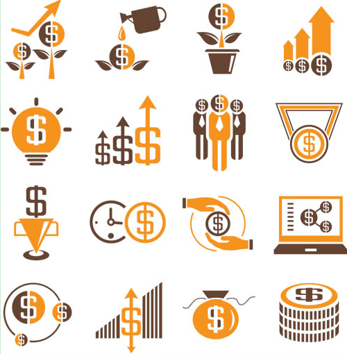 Banking Icons free vector