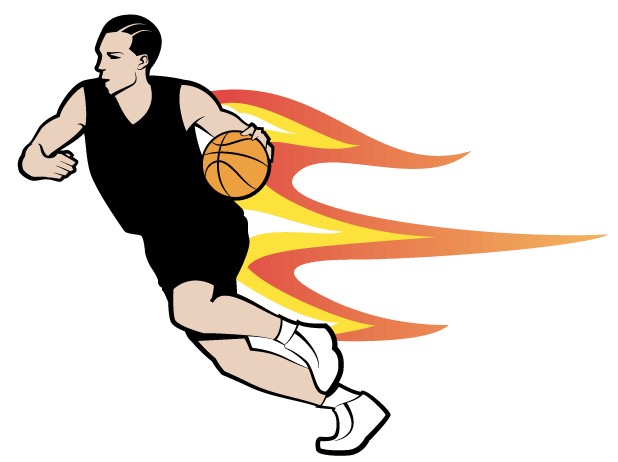 Basketball Player Art vector