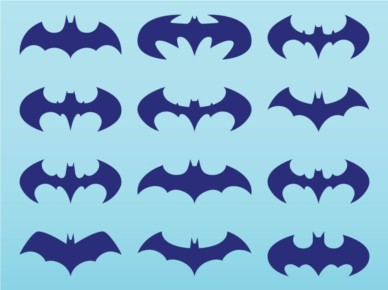 Batman Logo Pack vectors