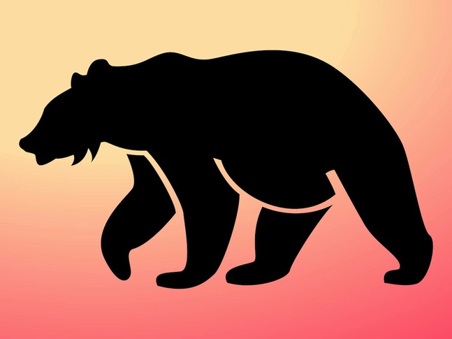 Bear Silhouette vector