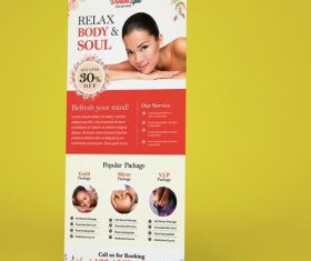 Beauty and Spa Banner PSD Template Material