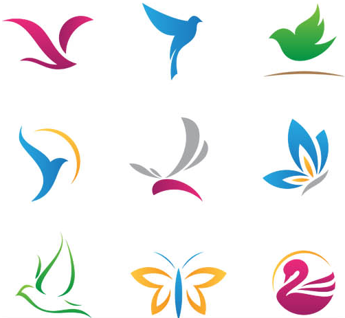 Birds Logotypes vectors graphics
