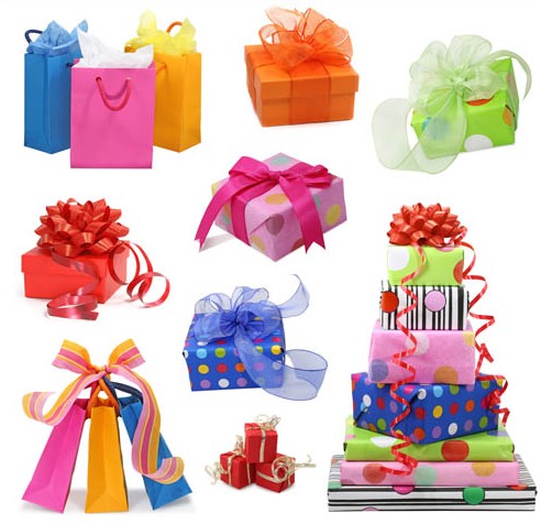 Birthday Vivid Gifts vector