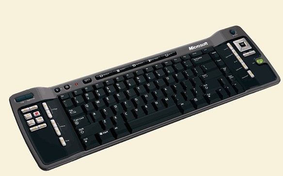 Black PC Keyboard art vector