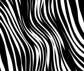 Black wave abstract pattern vectors 01