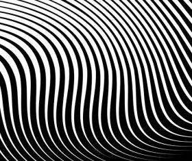 Black wave abstract pattern vectors 02