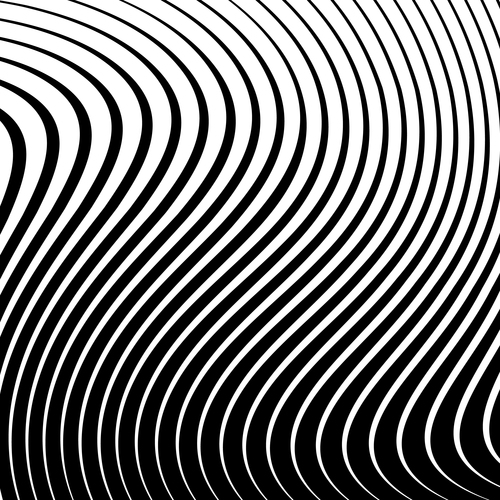 Black wave abstract pattern vectors 03