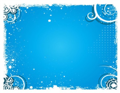 Blue Splash Background vector set