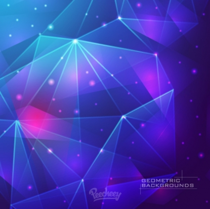 Blue abstract background Free shiny vector