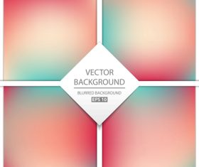 Blurred multicolor background art vectors graphic 06