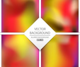 Blurred multicolor background art vectors graphic 09