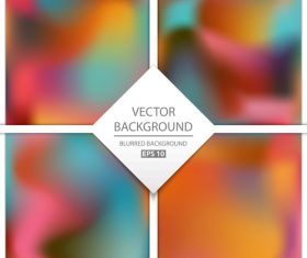 Blurred multicolor background art vectors graphic 10