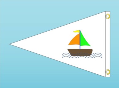 Boat Flag vector