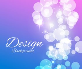 Bokeh styles with colored backgrounds vector 01