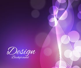 Bokeh styles with colored backgrounds vector 02