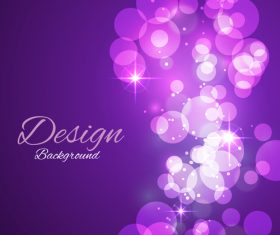 Bokeh styles with colored backgrounds vector 03