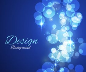 Bokeh styles with colored backgrounds vector 06