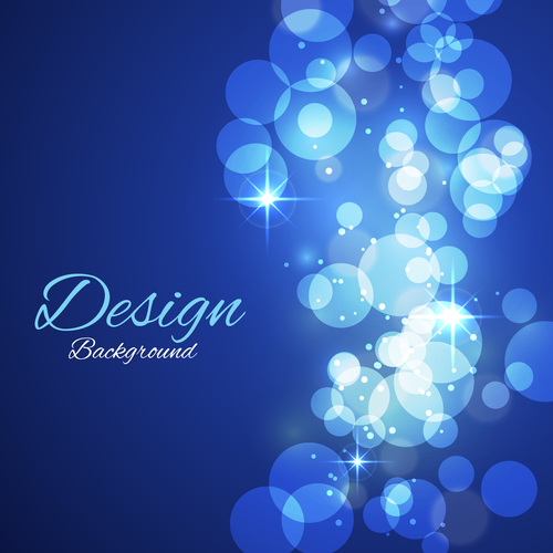 Bokeh styles with colored backgrounds vector 06