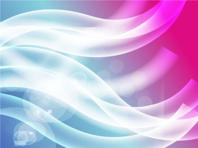 Bright Colorful Waves vector