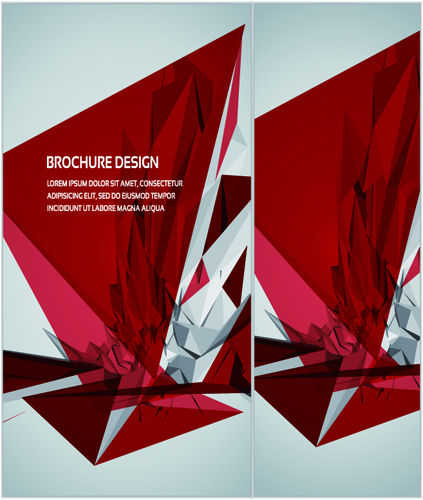 Brochure abstract cover 2 vector