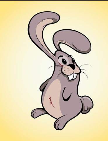 Bunny Character free vector