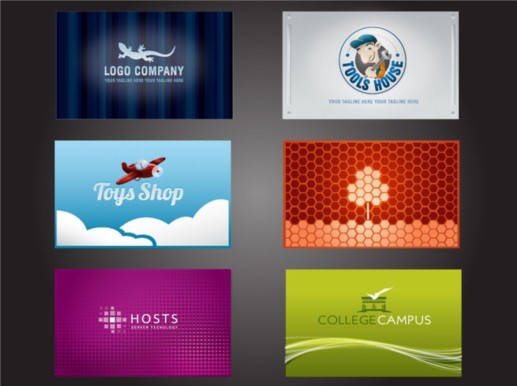 Business Card Logo Pack vectors graphic