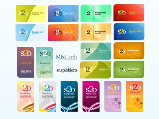 Business Card Mix Pack vectors graphics