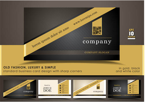 Business Cards Designs 12 vector