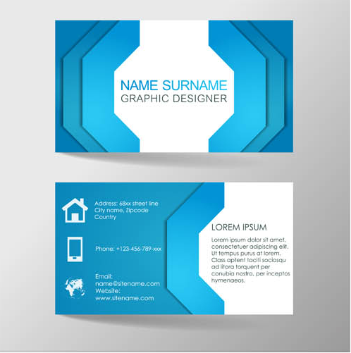 Business Cards Designs 13 vector design