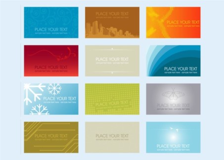 Business Cards Illustration vector