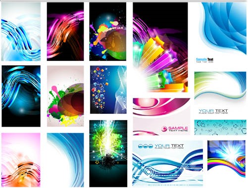 Business Creative Cards vector set