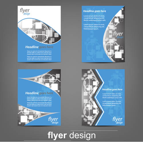 Business Flyers free vector