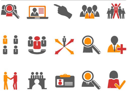 Business Icons Illustration vector