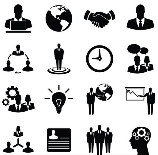 Business Icons 11 vector