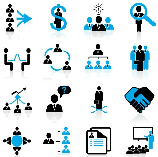 Business Icons 2 vector
