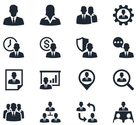 Business Icons 4 vector
