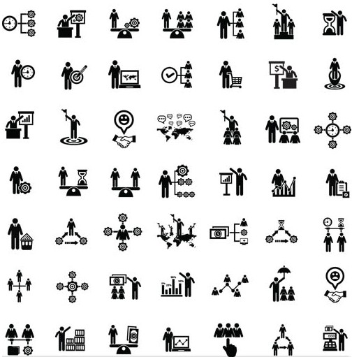 Business Icons 8 vector