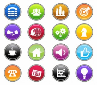 Business Icons graphic vector graphic