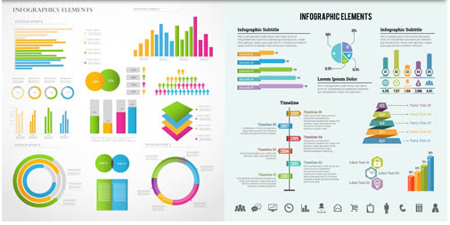 Business Infographics Elements 7 vector