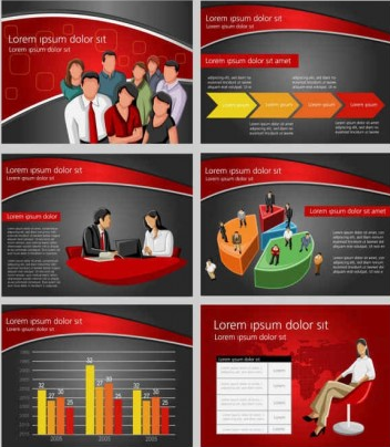 Business financial Background vector