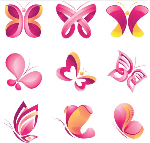 Download Butterflies Logo free vector graphics free download