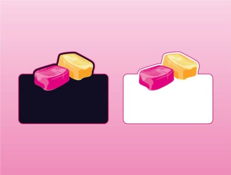 Candy Logos vector
