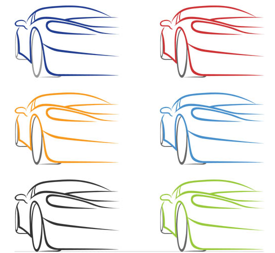 Car Creative Logo design vector