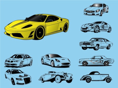 Car Illustrations vectors graphic