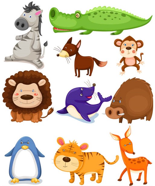 Cartoon Animals vector