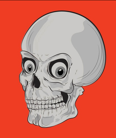Cartoon Skull vector