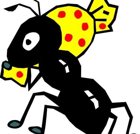 Cartoon insects vector