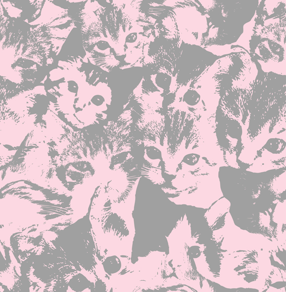 Cat pattern vector