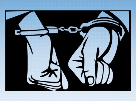 Chained Hands vector