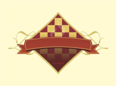 Chess Logo shiny vector